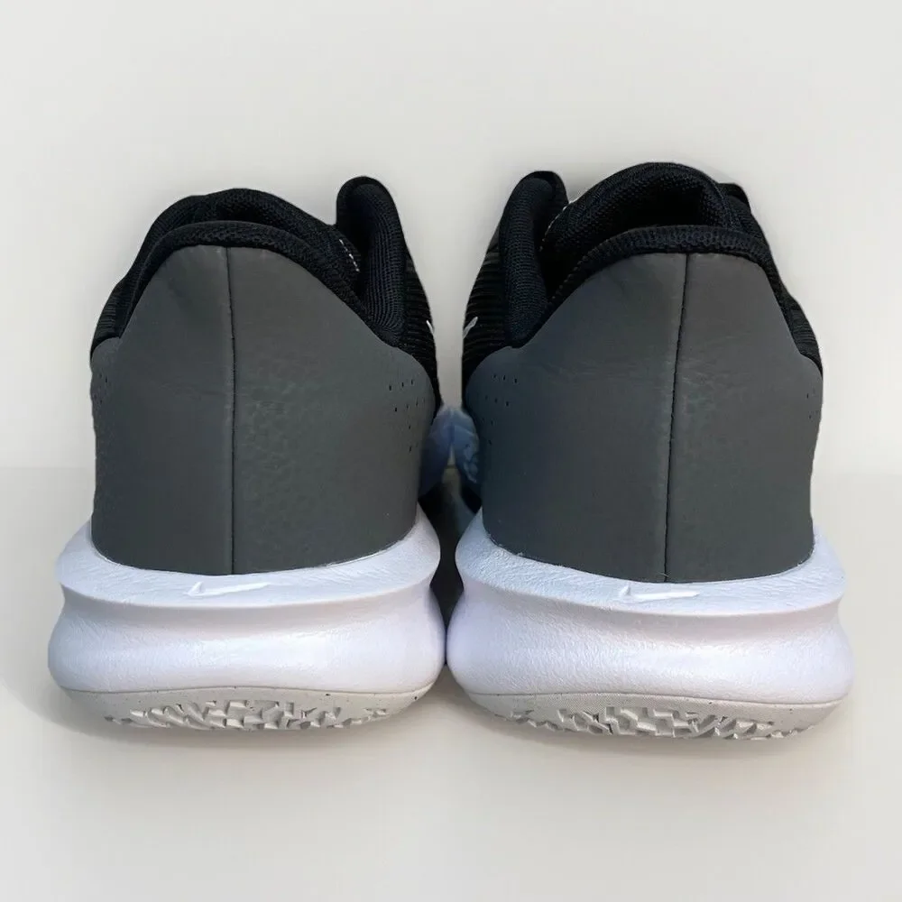 Nike Precision 7 Men 8.5 Women 10 FN4322-005 Basketball Shoes Black Gray White